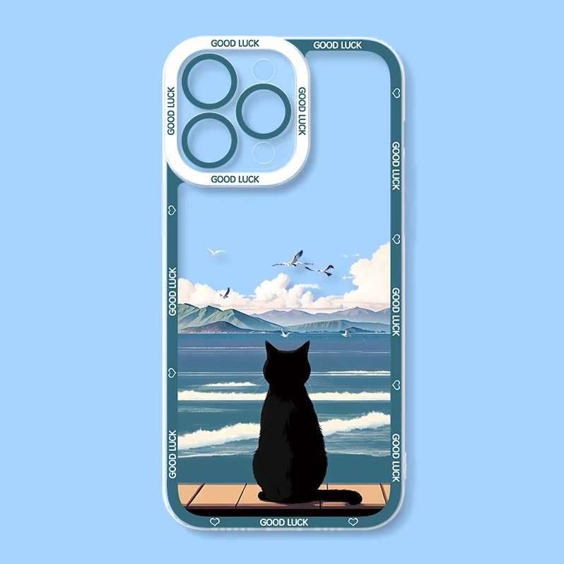 可愛萌寵天使眼透明防摔軟殼-ZUIHANG SHOP