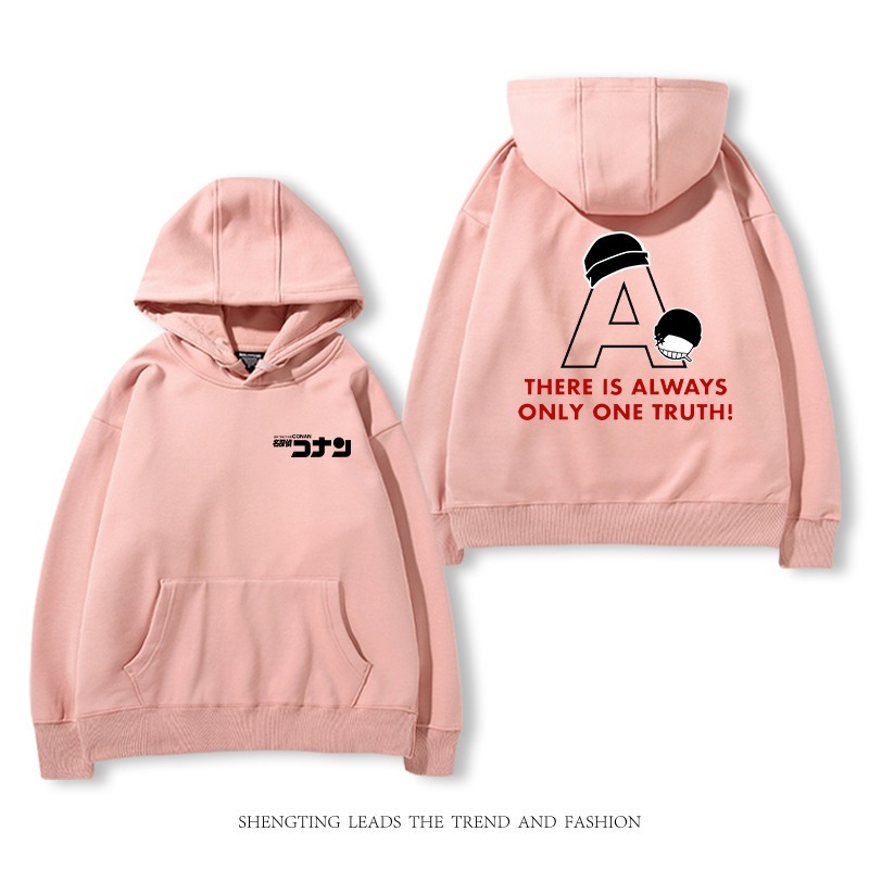 名偵探柯南 2025秋冬新款 親子情侶裝連帽衛衣