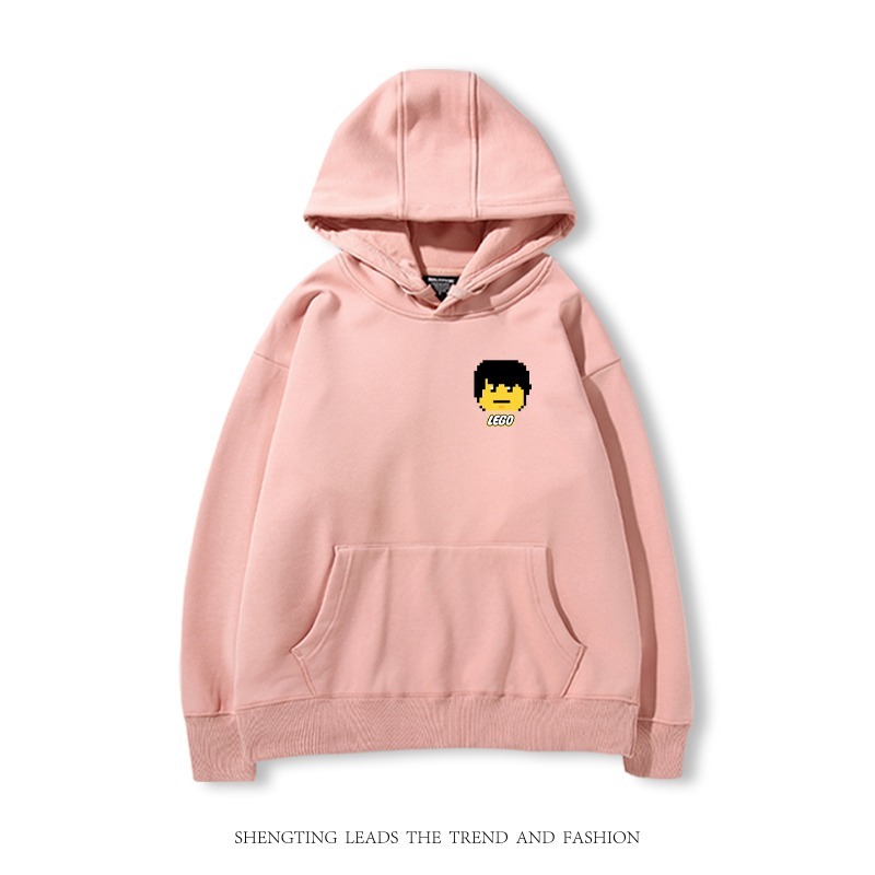 樂高積木 2025秋冬新款 親子情侶裝連帽衛衣
