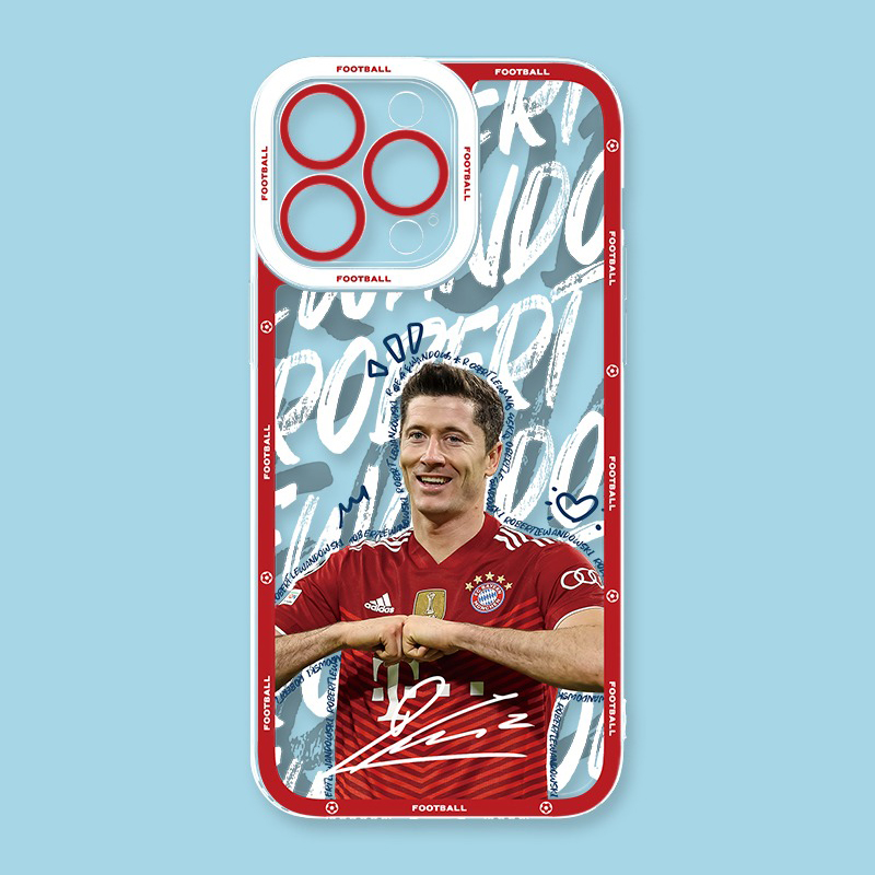 足球明星天使眼透明防摔軟殼-ZUIHANG SHOP