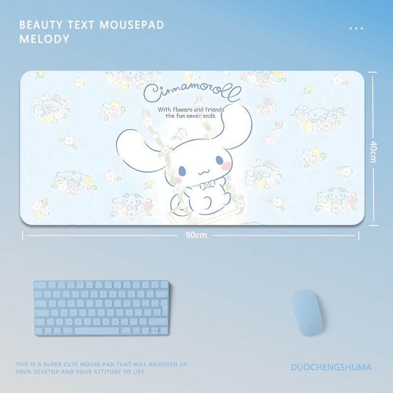 三麗鷗 主題桌墊 布質滑鼠墊-ZUIHANG SHOP