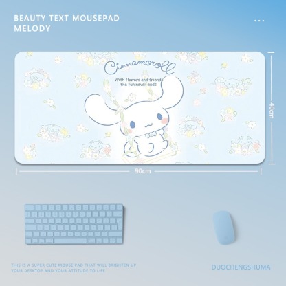 三麗鷗 主題桌墊 布質滑鼠墊-ZUIHANG SHOP