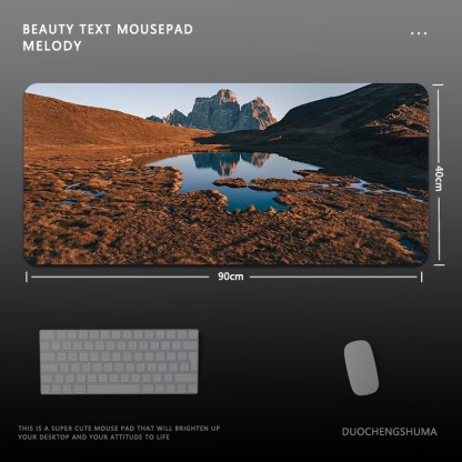 日落風景 主題桌墊 布質滑鼠墊-ZUIHANG SHOP