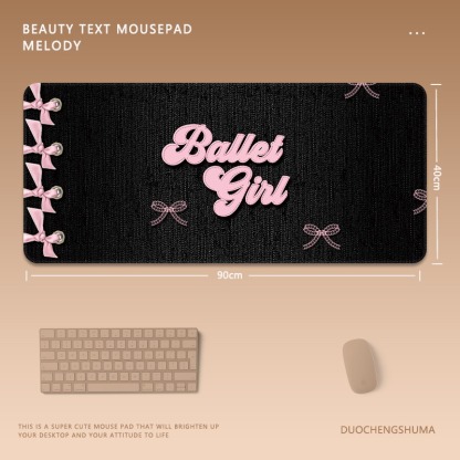 可愛卡通 主題桌墊 布質滑鼠墊-ZUIHANG SHOP