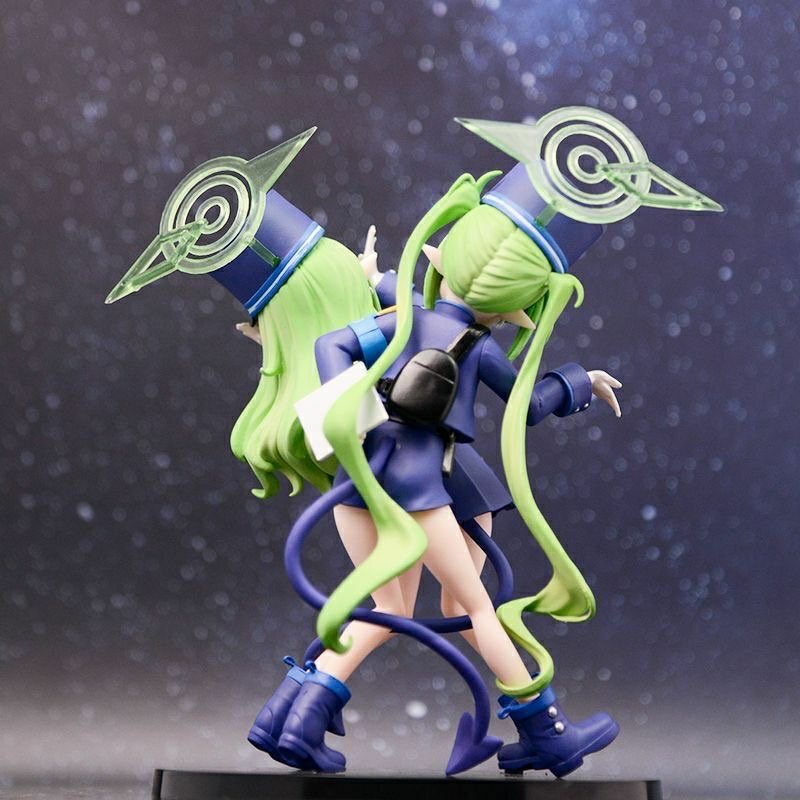 學院雙子 橘希望&橘光之探頭美少女雕像