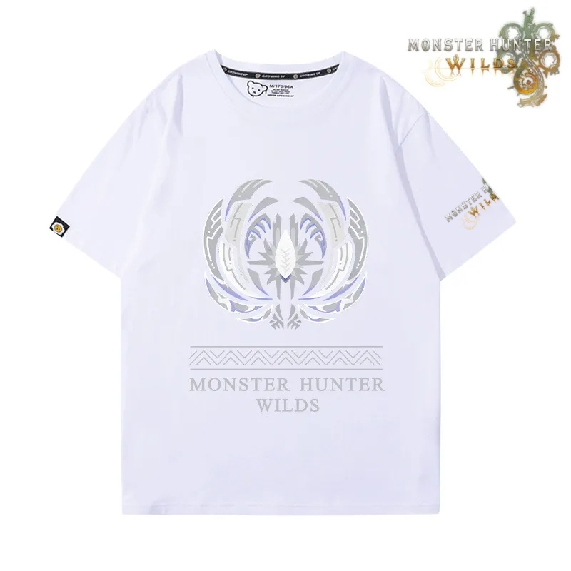 魔物獵人荒野印花短袖T恤