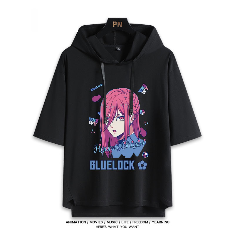 藍色監獄 連帽短袖T恤-ZUIHANG SHOP