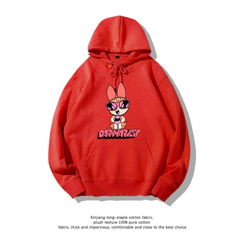 飛天小女警新款 親子情侶男女款連帽衛衣-ZUIHANG SHOP