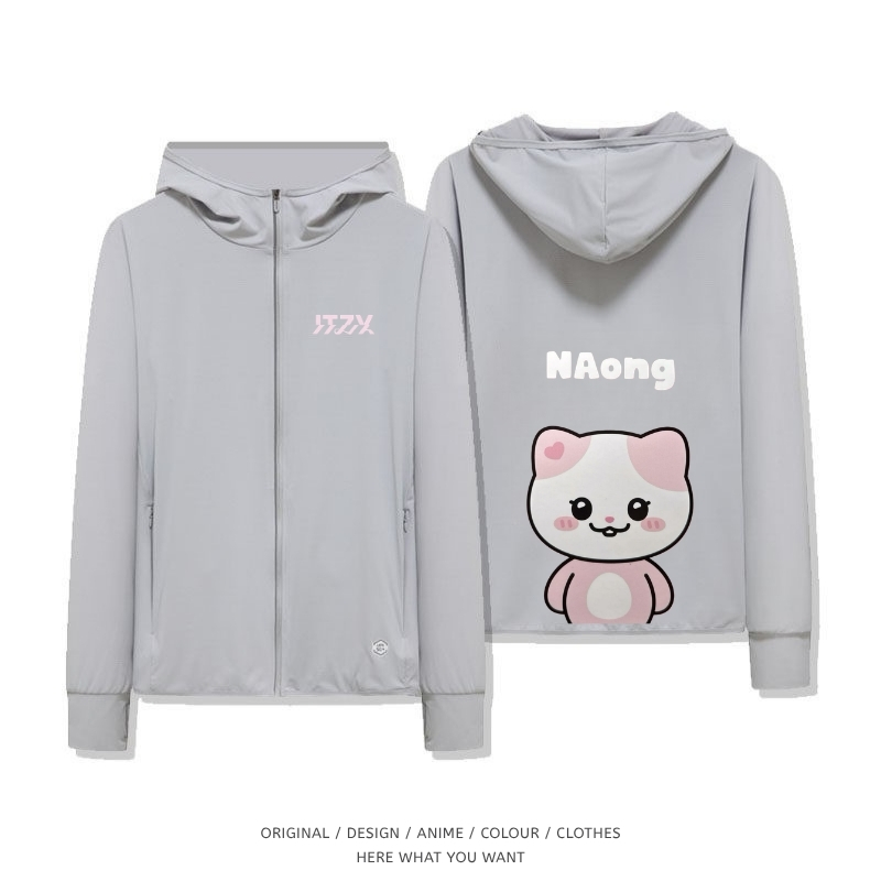 ITZY TWINZY 夏季通勤冰絲速乾涼感防曬外套