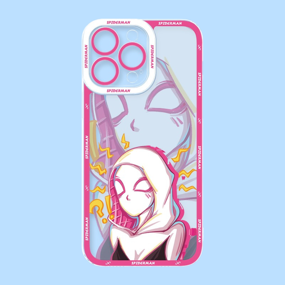 蜘蛛俠天使眼透明防摔軟殼-ZUIHANG SHOP