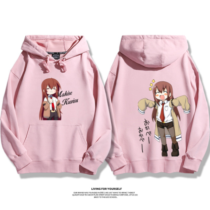 命運石之門新款 親子情侶男女款連帽衛衣-ZUIHANG SHOP