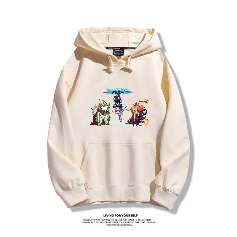 寶可夢新款 2025秋冬新款 親子情侶男女連帽衛衣