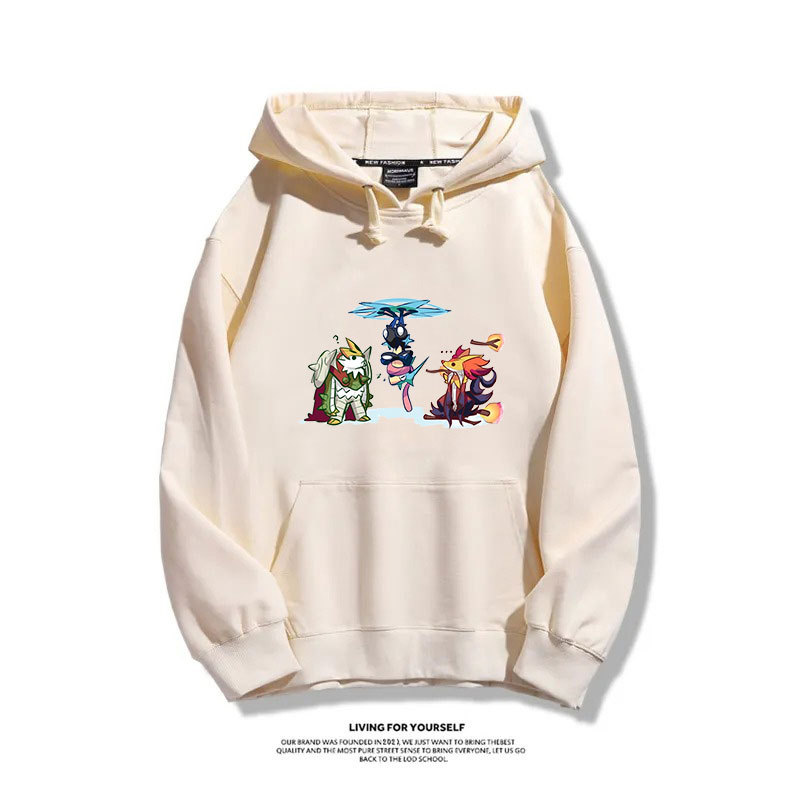 寶可夢新款 2025秋冬新款 親子情侶男女連帽衛衣