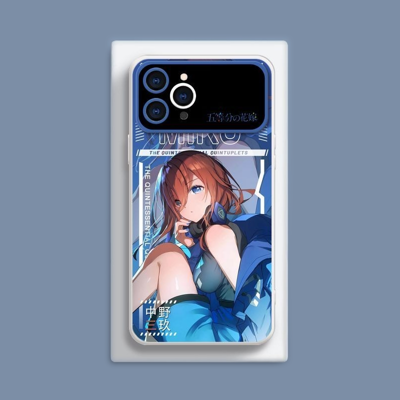 五等分的花嫁液態大視窗全包矽膠防摔軟殼