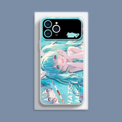 Miku初音未來液態大視窗全包矽膠防摔軟殼-ZUIHANG SHOP