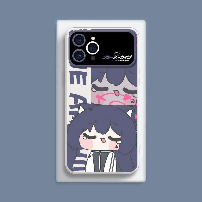 蔚藍檔案液態大視窗全包矽膠防摔軟殼-ZUIHANG SHOP