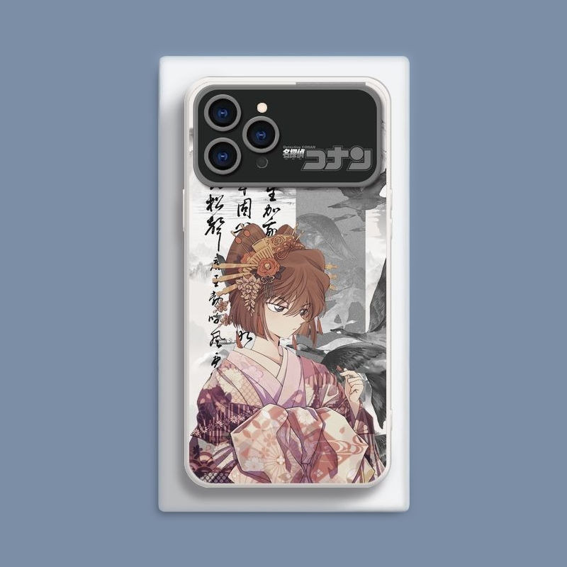 名偵探柯南液態大視窗全包矽膠防摔軟殼-ZUIHANG SHOP