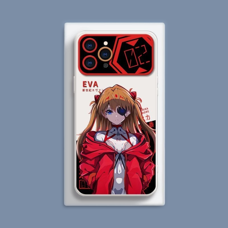 EVA新世紀福音戰士液態大視窗全包矽膠防摔軟殼-ZUIHANG SHOP