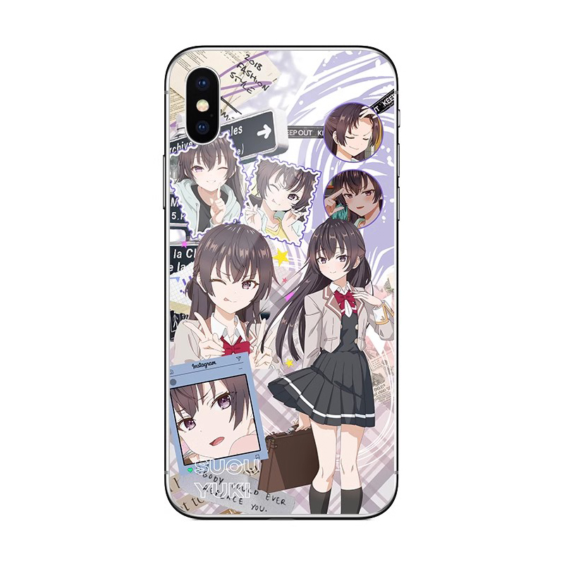 艾莉同學新款高清全包防摔玻璃殼-ZUIHANG SHOP