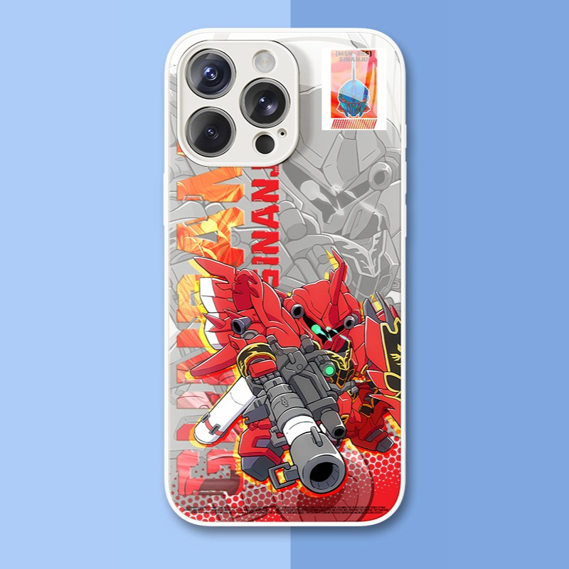 機動戰士鋼彈新款高清全包防摔玻璃殼-ZUIHANG SHOP