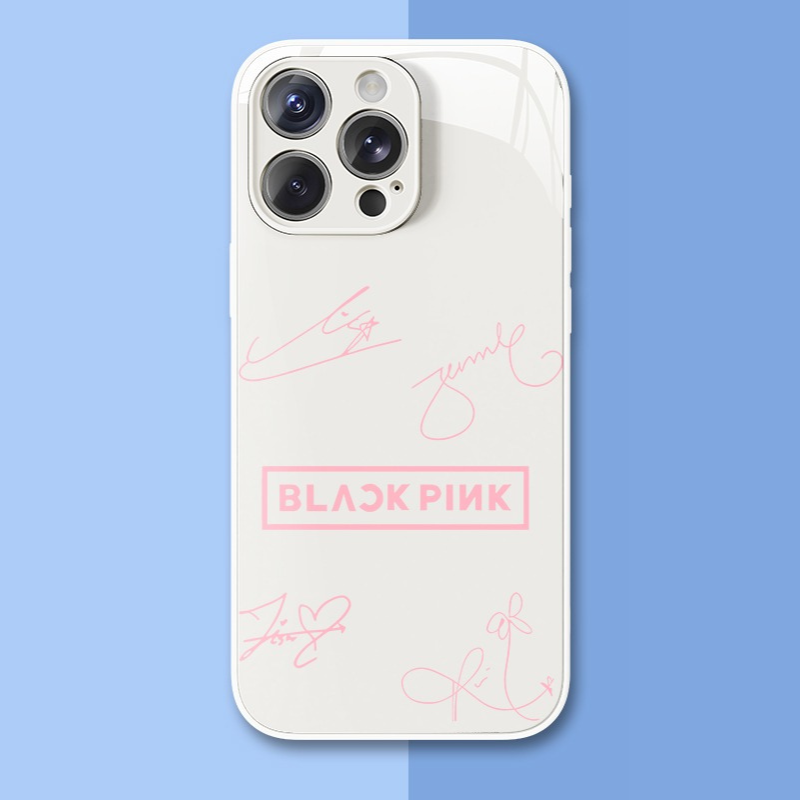 BLACKPINK新款高清全包防摔玻璃殼-ZUIHANG SHOP