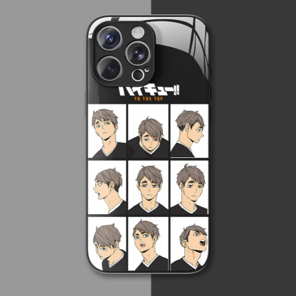 排球少年新款高清全包防摔玻璃殼-ZUIHANG SHOP