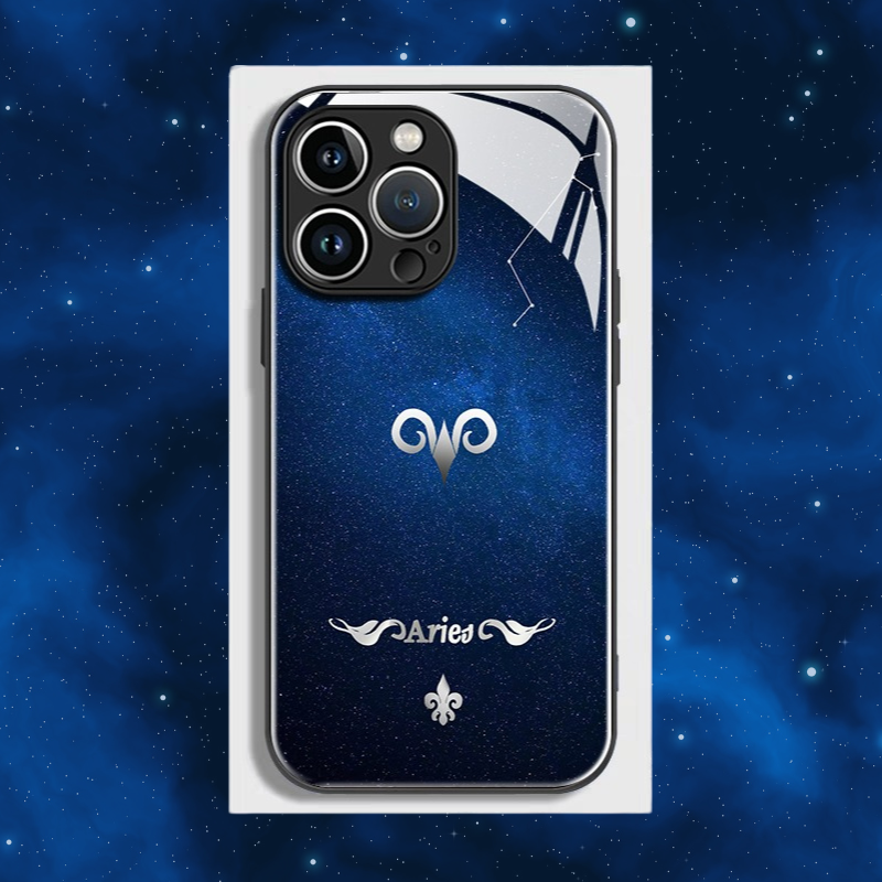 十二星座新款高清全包防摔玻璃殼-ZUIHANG SHOP