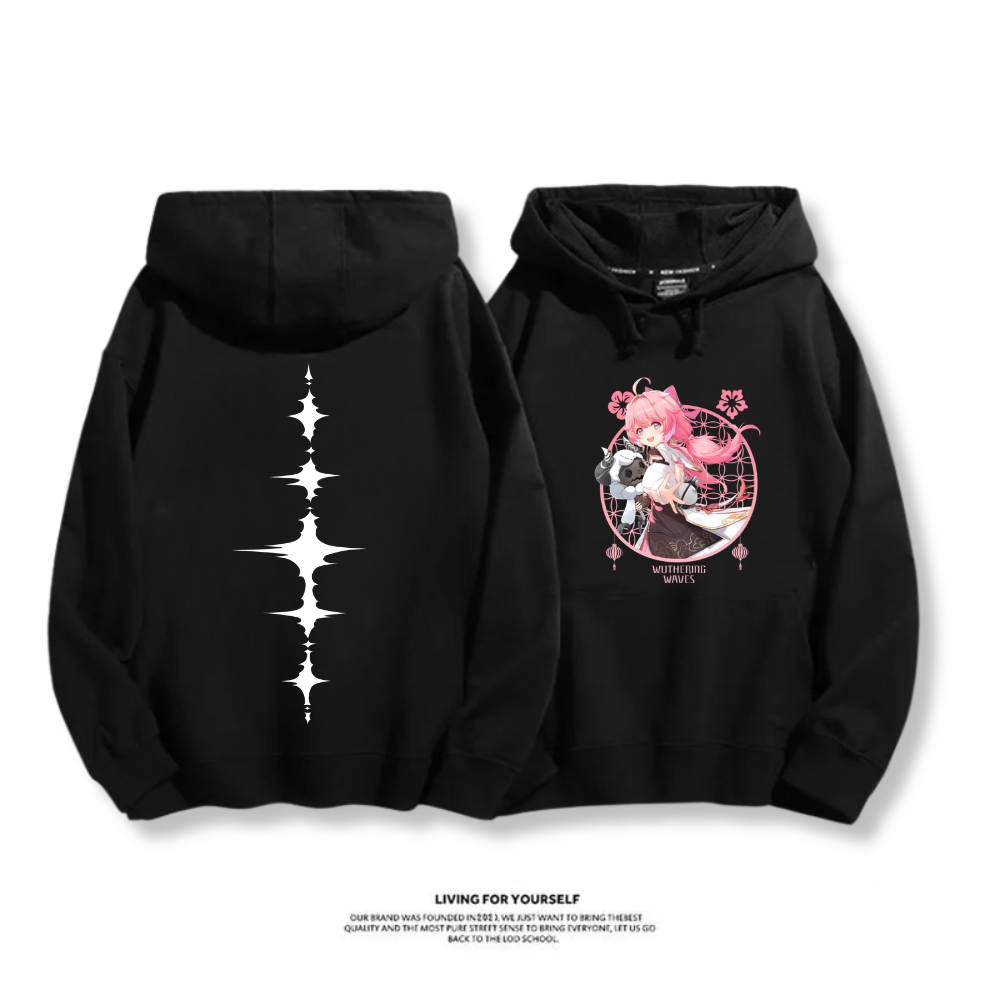 鳴潮新款 親子情侶男女款連帽衛衣