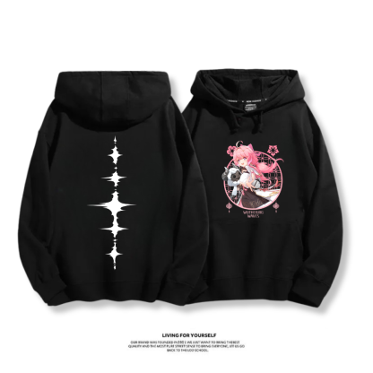 鳴潮新款 親子情侶男女款連帽衛衣