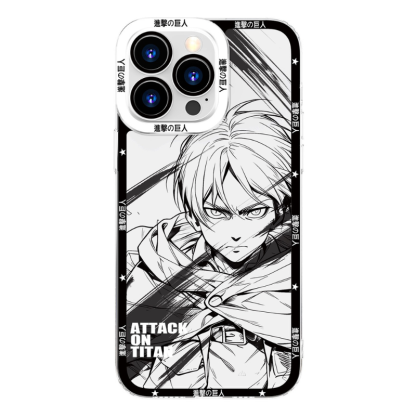 進擊的巨人天使眼透明防摔軟殼-ZUIHANG SHOP