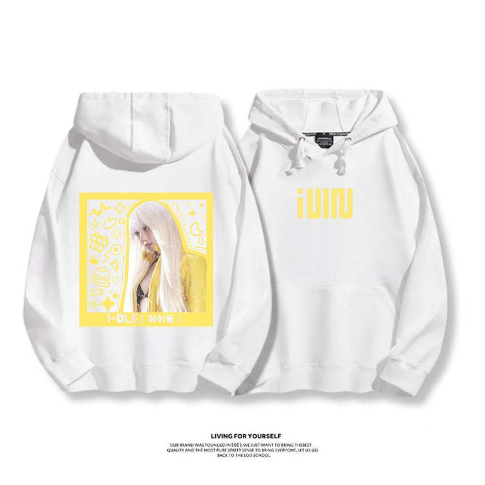 (G)I-DLE 2025秋冬新款 親子情侶男女連帽衛衣