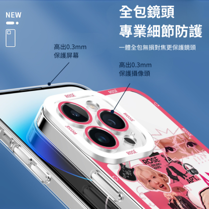 BLACKPINK 天使眼透明防摔軟殼-ZUIHANG SHOP