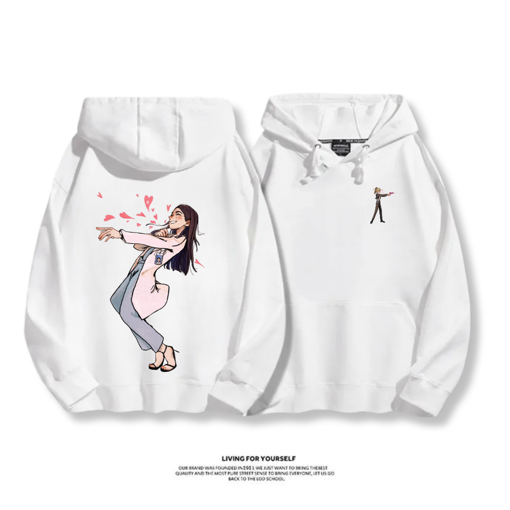 LINGORM 2025秋冬新款 親子情侶男女連帽衛衣