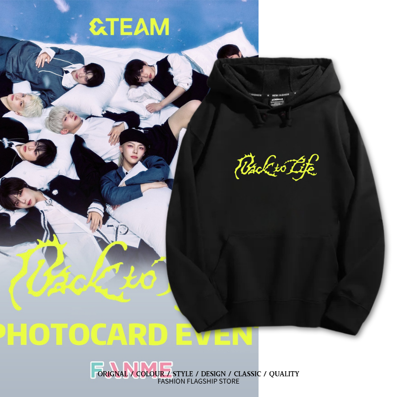 &TEAM 2025秋冬新款 親子情侶男女連帽衛衣