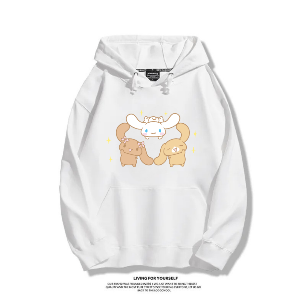 三麗鷗大耳狗 2025秋冬新款 親子情侶裝連帽衛衣