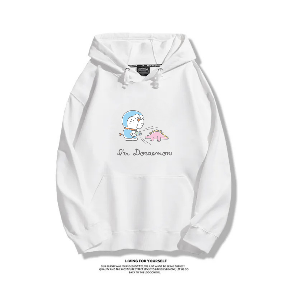 我是哆啦A夢 2025秋冬新款 親子情侶裝連帽衛衣
