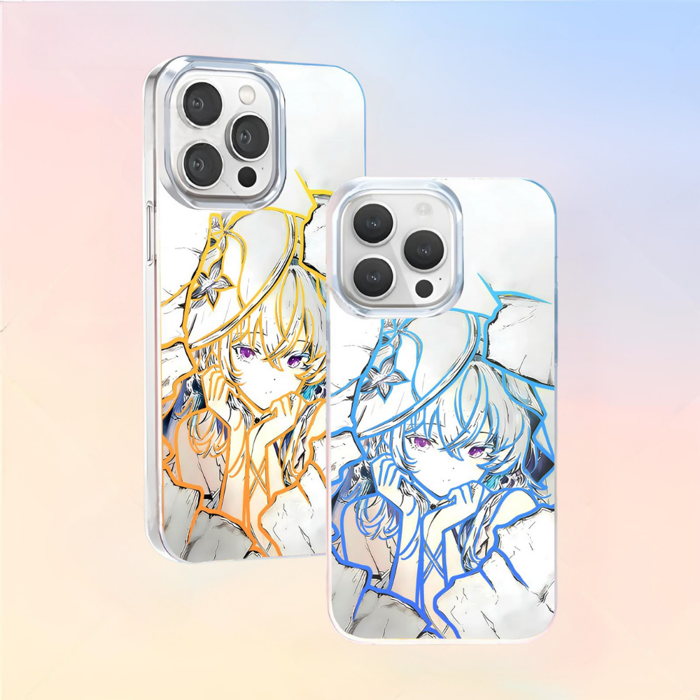 鳴潮極光金漸變防摔手機殼