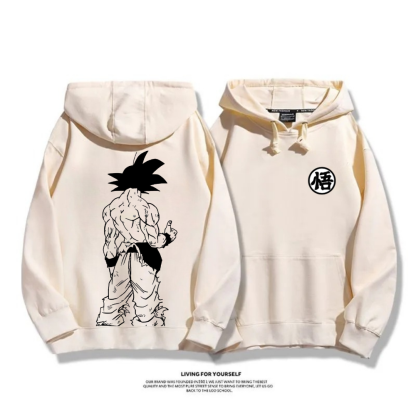 七龍珠 秋冬聯名新款 親子情侶裝連帽衛衣