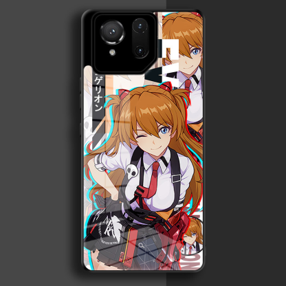 ROG新世紀福音戰士鋼化玻璃手機殼