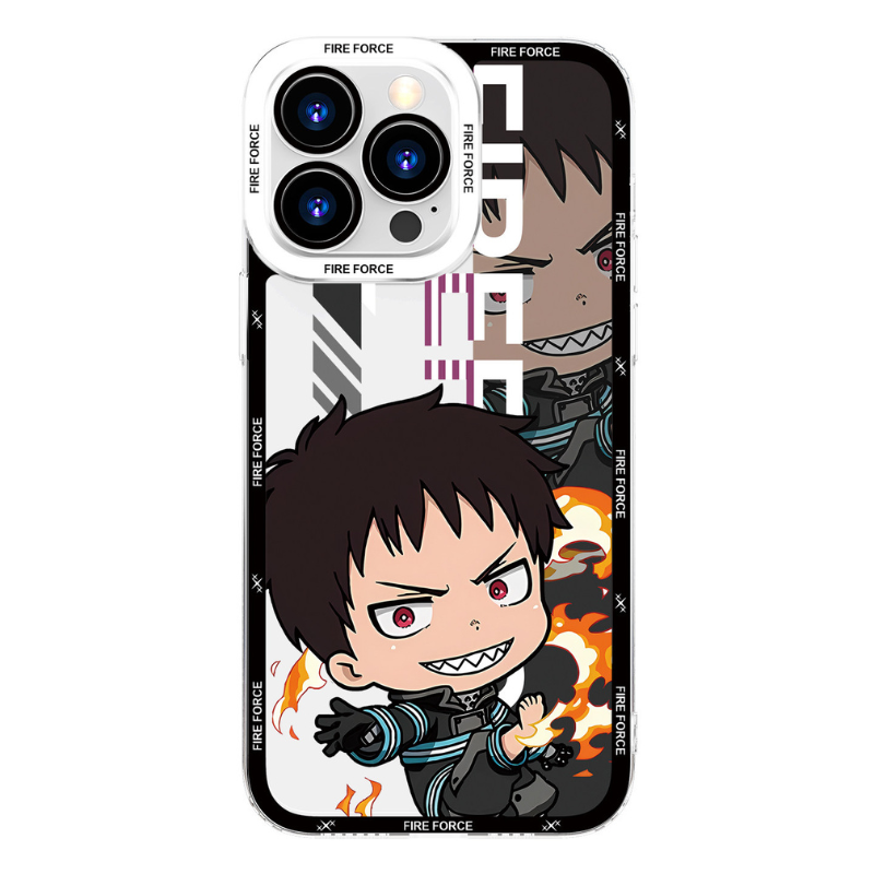 炎炎消防隊天使眼透明防摔軟殼