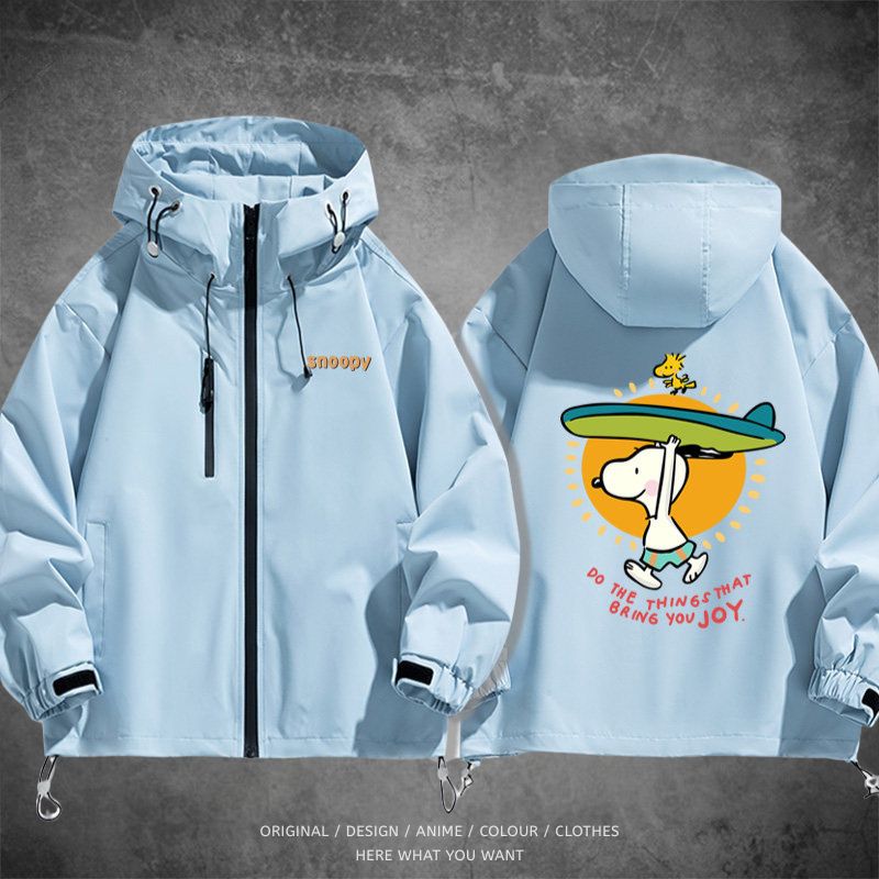 史努比 Snoopy 戶外機能防風防水衝鋒衣
