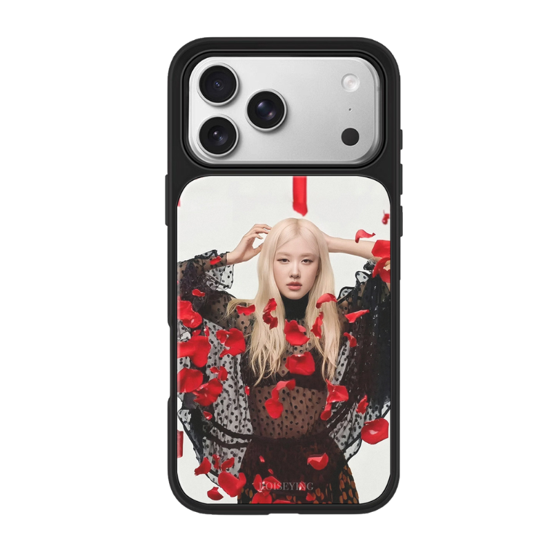 ROSÉ 樸彩英玻璃磁吸手機殼｜MagSafe 潮流保護殼