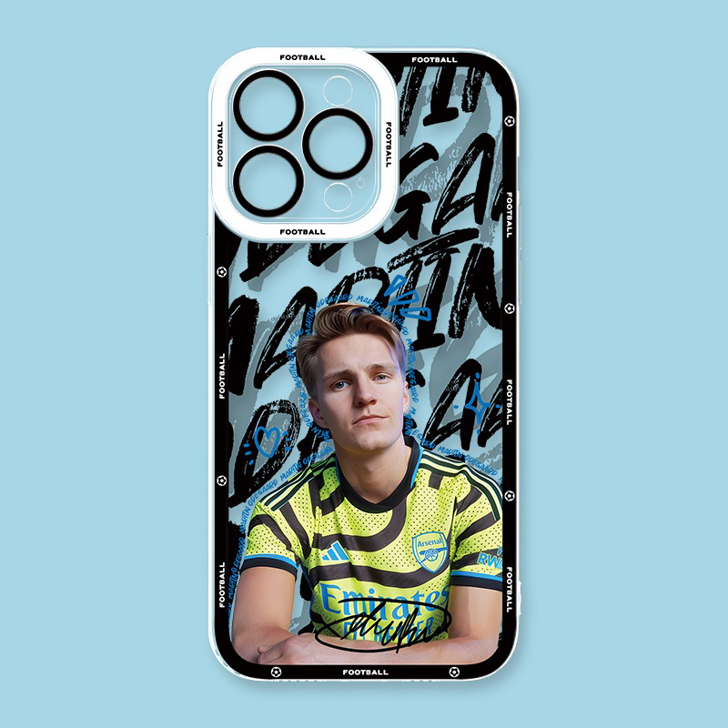 足球明星天使眼透明防摔軟殼-ZUIHANG SHOP