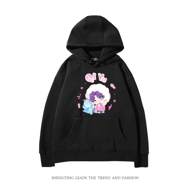 戀與深空漫冬行記 2025秋冬新款 親子情侶裝連帽衛衣