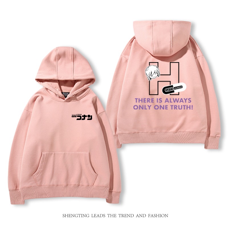 名偵探柯南 2025秋冬新款 親子情侶裝連帽衛衣