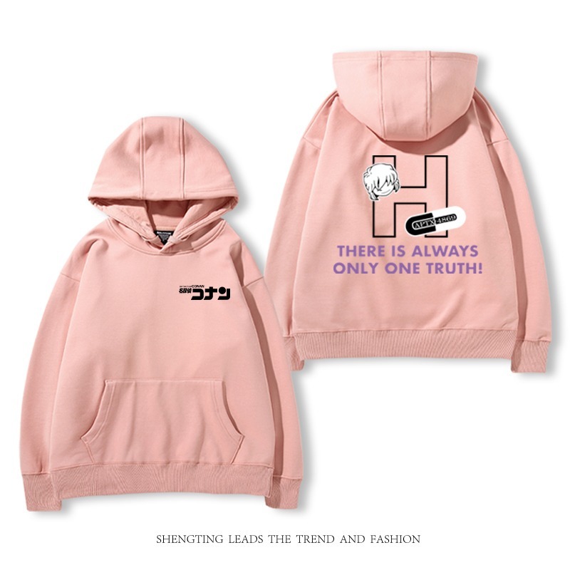 名偵探柯南 2025秋冬新款 親子情侶裝連帽衛衣