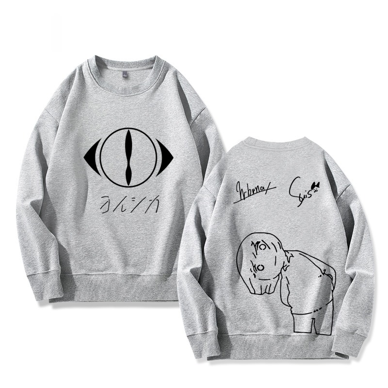 Yorushika 秋冬新款 親子情侶裝圓領長袖