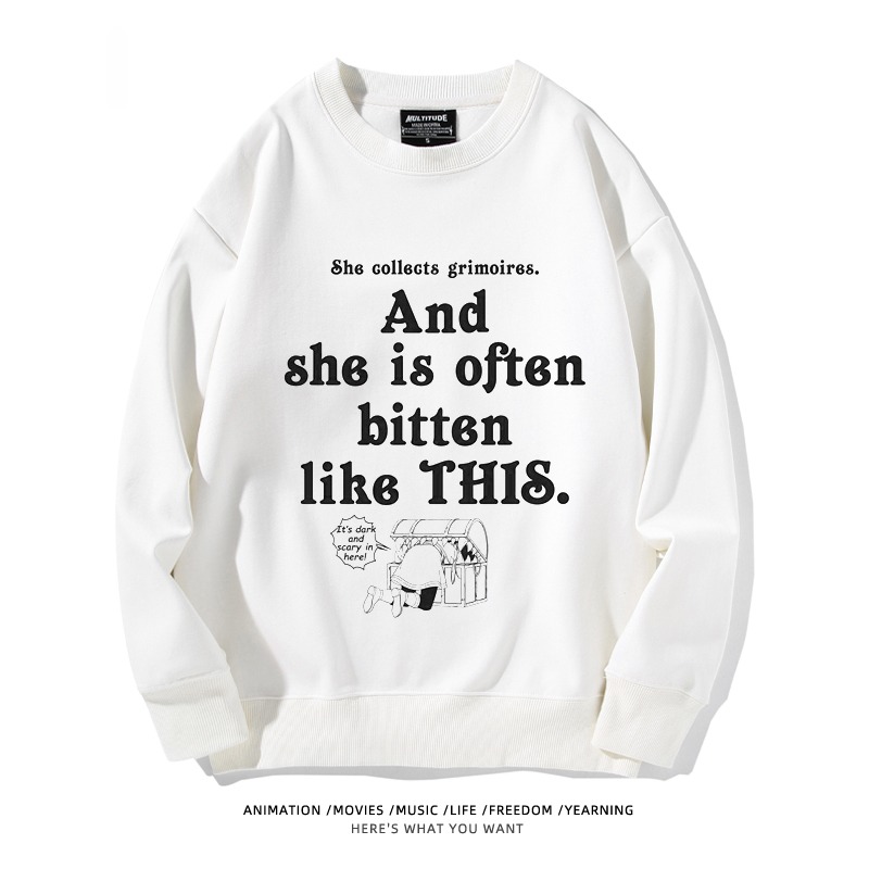 葬送的芙莉蓮 秋冬新款 親子情侶裝圓領長袖