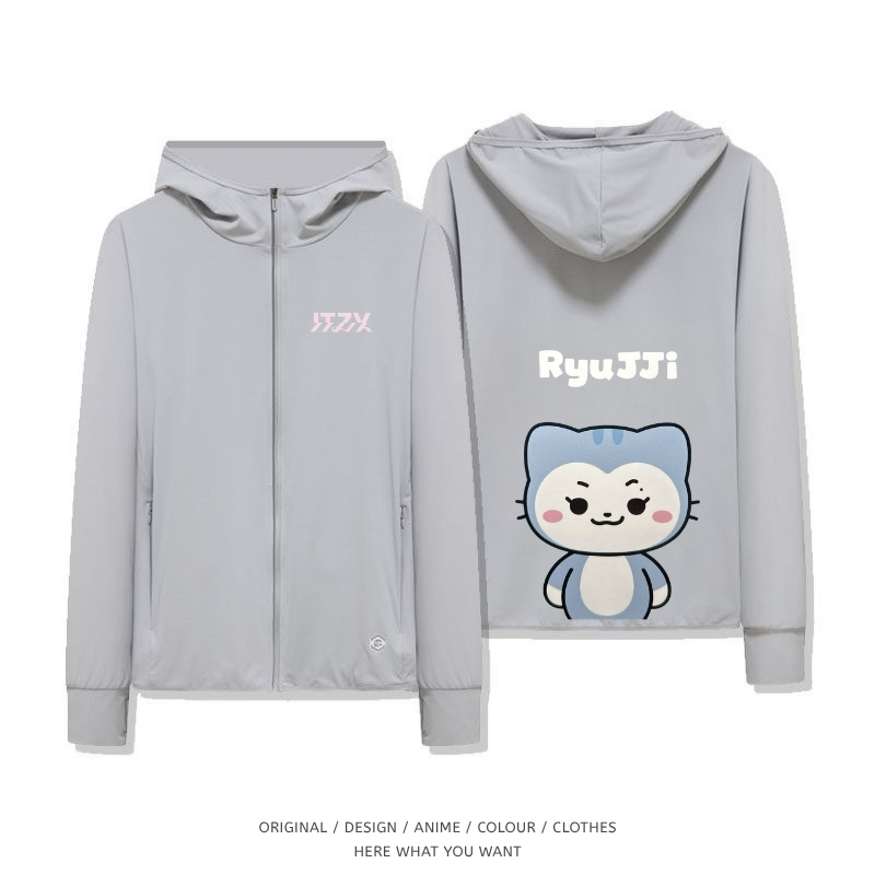 ITZY TWINZY 夏季通勤冰絲速乾涼感防曬外套