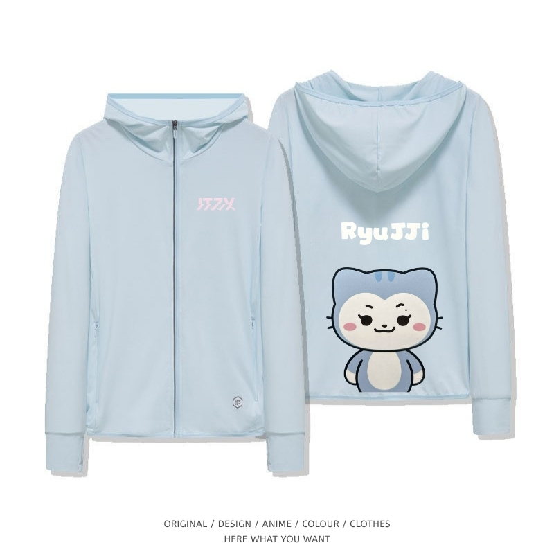 ITZY TWINZY 夏季通勤冰絲速乾涼感防曬外套
